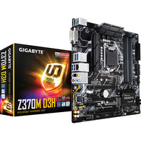 GIGABYTE 技嘉 Z370M D3H MATX主板（Intel LGA1151、Z370）