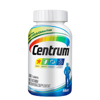 Centrum 善存 海外善存男士复合维生素矿物质碘化钾 维C120粒