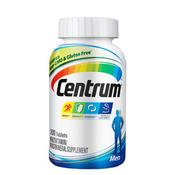 Centrum 善存 海外善存男士复合维生素矿物质碘化钾 维C120粒