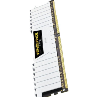 USCORSAIR 美商海盗船 复仇者LPX系列 DDR4 3600MHz 台式机内存 马甲条 白色 32GB