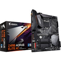 GIGABYTE 技嘉 Z490 AORUS ELITE AC ATX主板（Intel LGA1200、Z490）