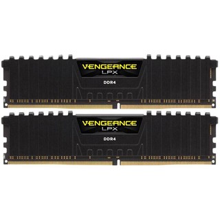 美商海盗船 复仇者LPX系列 DDR4 2400MHz 台式机内存 黑色 16GB CM4X16GD3600C18K2D-CN