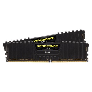 美商海盗船 复仇者LPX系列 DDR4 2400MHz 台式机内存 黑色 16GB CM4X16GD3600C18K2D-CN