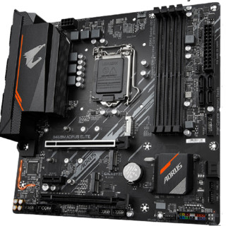 GIGABYTE 技嘉 小雕 B460M AORUS ELITE MATX主板（Intel LGA1200、4560）