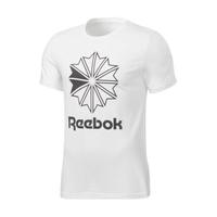 Reebok 锐步 CL BIG LOGO TEE 男子运动T恤 DT8117 白色 S