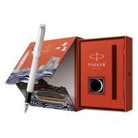 PARKER 派克 钢笔 IM 纯白白夹 F尖 北京大都会升级款礼盒