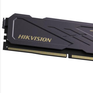 HIKVISION 海康威视 U10 DDR4 2666MHz 台式机内存 马甲条 银灰色 8GB