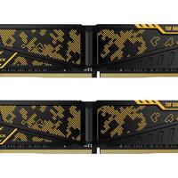 Team 十铨 DDR4 2400MHz 台式机内存 黑色 16GB 8GB*2 TLTYD416G2400HC14DC01