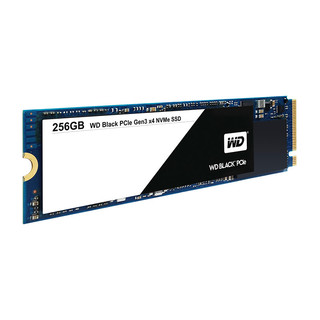 Western Digital 西部数据 黑盘系列 PCIe NVMe M.2 固态硬盘 256GB（PCI-E3.0）