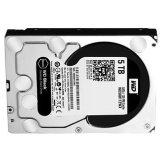 Western Digital 西部数据 黑盘系列 3.5英寸 台式机硬盘 5TB（SMR、7200rpm、256MB）WD5001FZWX