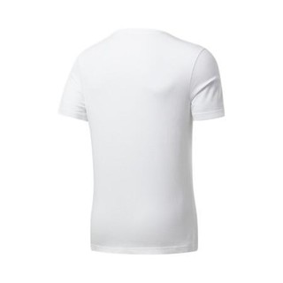 Reebok 锐步 CL F SMALL VECTOR TEE 中性运动T恤 GC9268 白色 XL