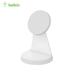 belkin 贝尔金 苹果无线充电器 iPhone手机充电支架 MagSafe磁吸充电 立式桌面手机支架 WIB003白