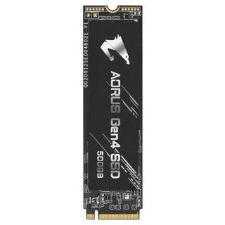 GIGABYTE 技嘉 黑雕 GP-AG4500G NVMe M.2 固态硬盘 500GB (PCI-E4.0)