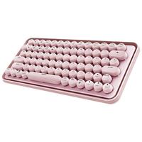 RAPOO 雷柏 ralemo Pre 5 79键 2.4G蓝牙 多模无线机械键盘 曼妙粉 雷柏红轴 单光