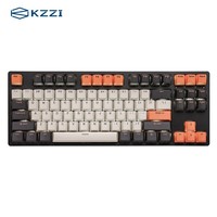 KZZI 珂芝 K87 三模机械键盘 87键 月白轴