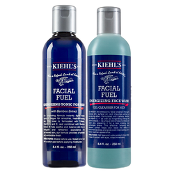 Kiehl's 科颜氏 男士活力保湿套装500ml（洁面啫喱250ml+活力爽肤水250ml）