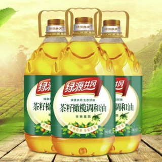 绿源井冈 茶籽橄榄调和油 5L