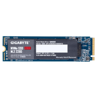 GIGABYTE 技嘉 猛盘 GP-GSM2NE3128GNTD NVMe M.2 固态硬盘 128GB (PCI-E3.0)