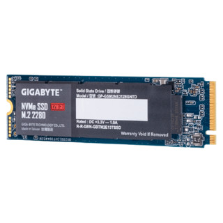 GIGABYTE 技嘉 猛盘 GP-GSM2NE3128GNTD NVMe M.2 固态硬盘 128GB (PCI-E3.0)