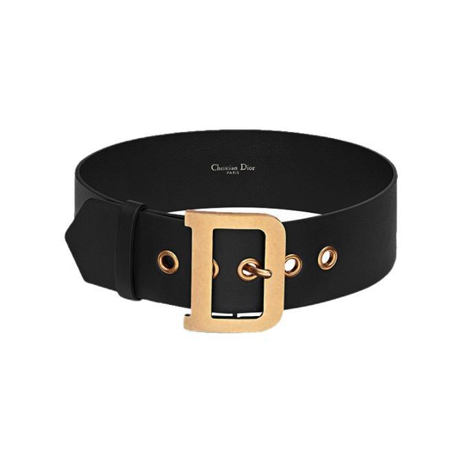 Dior 迪奥 Diorquake 女士牛皮革针扣腰带 B0403CVWV