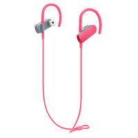 audio-technica 铁三角 ATH-SPORT50BT 入耳式挂耳式 蓝牙耳机 粉色