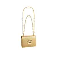 LOUIS VUITTON 路易威登 TWIST系列 迷你手袋 M57078 金色