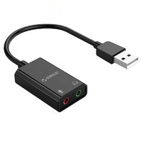 ORICO 奥睿科 SKT2 USB外置声卡 黑色