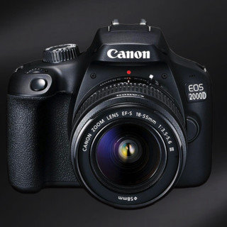 Canon 佳能 EOS 2000D EF-S18-55mm DC III单反相机套裝 另降150元
