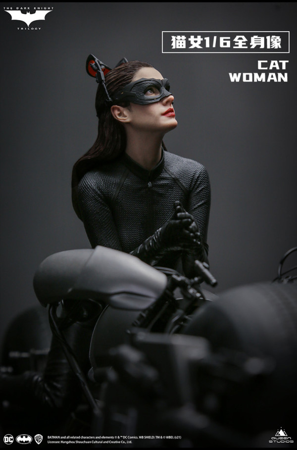 新品预售queenstudios蝙蝠侠黑暗骑士崛起猫女16全身雕像