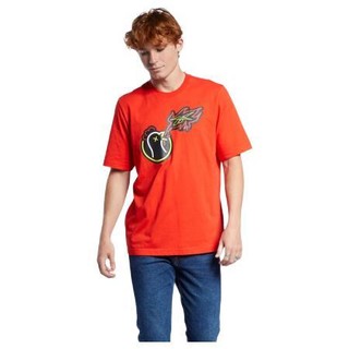 Reebok 锐步 HOT ONES TEE 中性运动T恤 GU0415 红色 XS