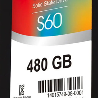 Silicon Power 广颖电通 S60  SATA 固态硬盘 480GB (SATA3.0)