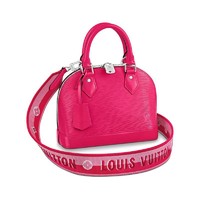 LOUIS VUITTON 路易威登 ALMA BB系列 牛皮手袋 M57341 粉色