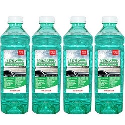 Jauto 京安途 虫胶玻璃水清洁剂 0度 1.3L*4瓶