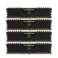 USCORSAIR 美商海盗船 复仇者LPX系列 DDR4 3000MHz 台式机内存 马甲条 黑色 64GB 16GB*4