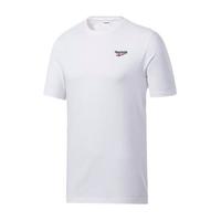 Reebok 锐步 VECTOR TEE 中性运动T恤 FK2666 白色/黑色 M