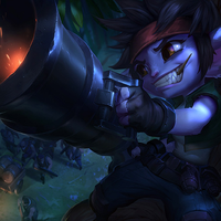 LEAGUE OF LEGENDS 英雄联盟 英雄皮肤 游击队员 崔丝塔娜