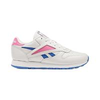 Reebok 锐步 Classic Leather Mark 女子休闲运动鞋 EF7841 米白色/粉红色/蓝色 40