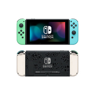 任天堂 Switch NS续航版 蓝绿限定版续航主机 日版 全新 现货