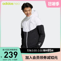 adidas 阿迪达斯 官网 adidas neo M SSFV2 WB男装春秋运动连帽外套H08834