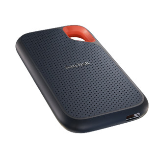 SanDisk 闪迪 至尊极速系列 E61 卓越版 USB 3.2 移动固态硬盘 Type-C 1TB 黑色+硬盘包