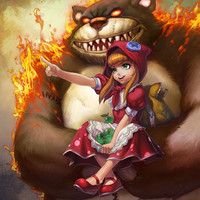 LEAGUE OF LEGENDS 英雄联盟 英雄皮肤 小红帽 安妮