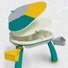 MingTa 铭塔 儿童积木桌子男孩女孩婴儿玩具3-6-8岁塑料拼插拼装游戏桌餐椅台多功能学习桌