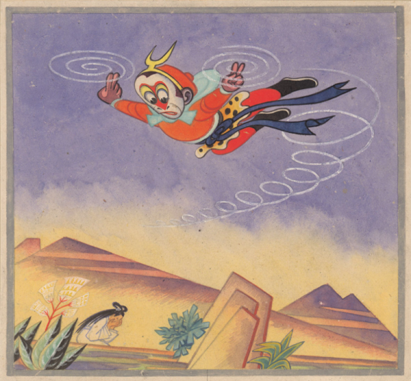 howstore张光宇西游漫记系列故事第四回50x50cm丝网版画2012年