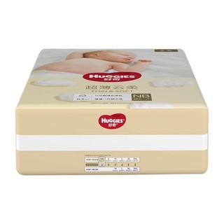 HUGGIES 好奇 金装系列 纸尿裤 NB80片