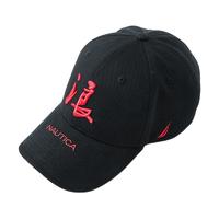 NAUTICA 诺帝卡 夏日冲浪店联名款 男士棒球帽 H0030TB 黑色