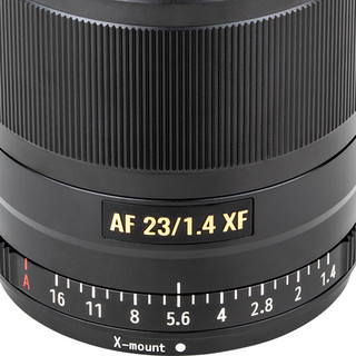 VILTROX 唯卓仕 23mm F1.4 STM XF 广角定焦镜头 富士口 52mm