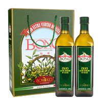 BONO 包锘 特级初榨橄榄油 1L*2瓶 礼盒装