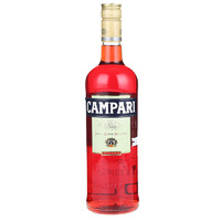 洋酒 意大利 Campari金巴利苦味利口酒力娇酒 750ml 单瓶