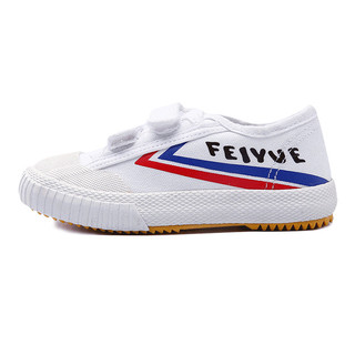 Feiyue. 飞跃 FY18-701 儿童帆布鞋 白色 37码