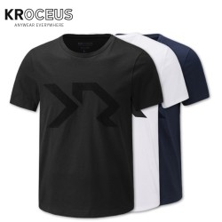 KROCEUS 地球科学家 D1504 男士亲肤舒适T恤
